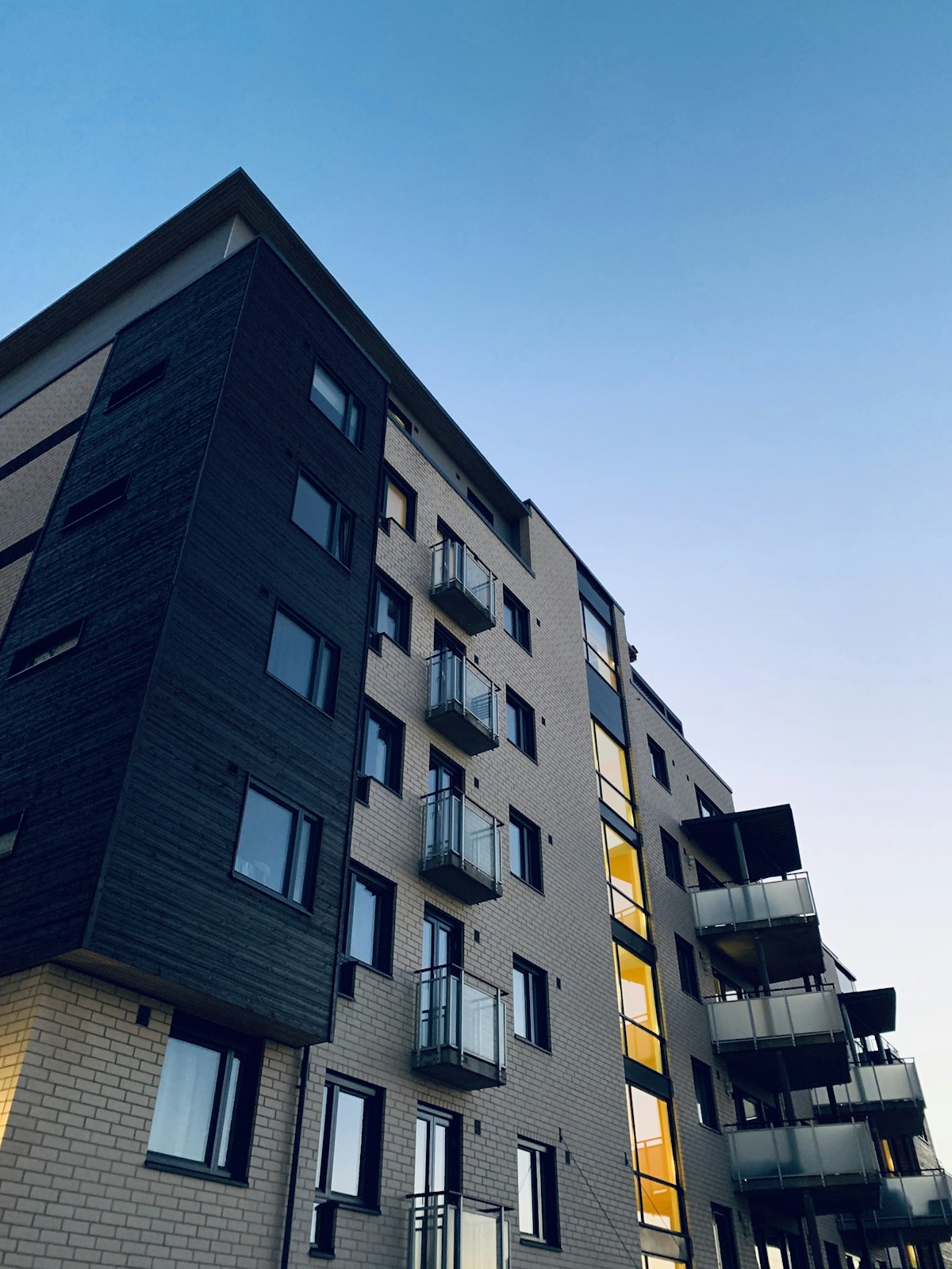 Modern residential building